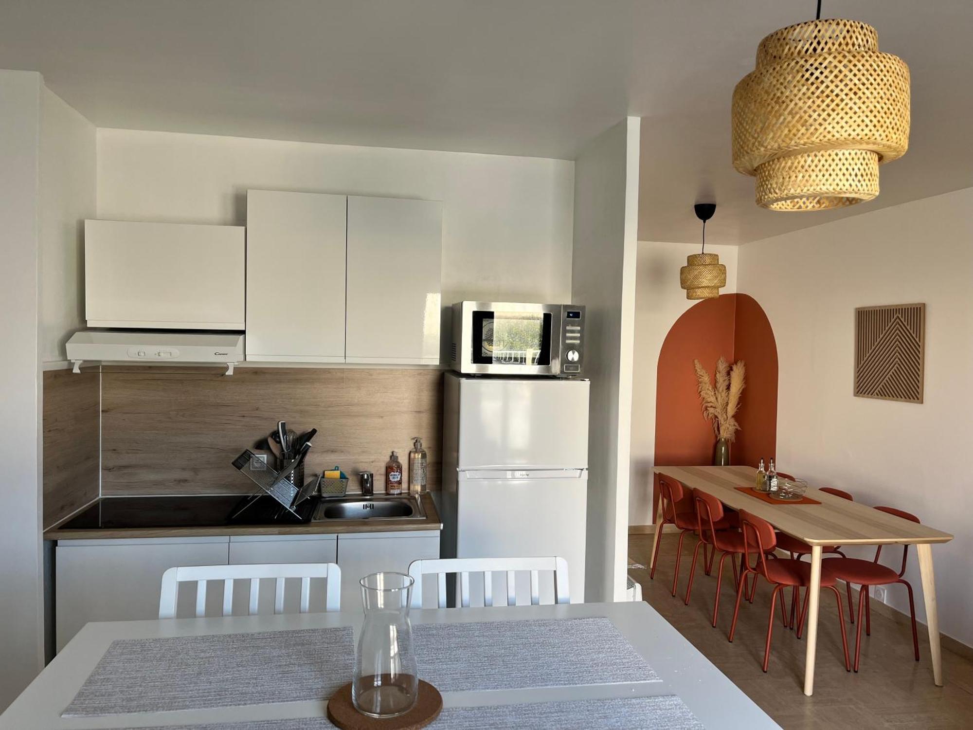 Maison Familiale 6pers, 2chambres, Fibre Wifi, Garage *